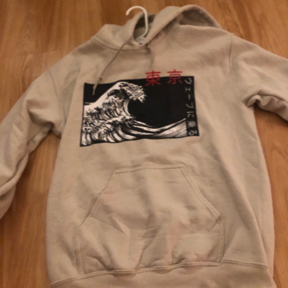 the great wave hoodie